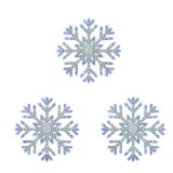 9.5 in. Twinkling LED Snowflakes (3-Pack) Y4