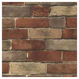 $49 Photo Brick Vinyl Strippable Roll (Covers 56 s