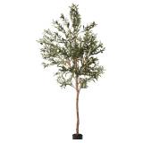 $64 6FT Artificial Olive Tree - Realistic Faux Sil
