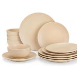 $45 vancasso Sabine Stoneware Dinnerware Set 12 Pi