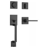 $110 Kwikset Amador Front Door Lock Handle and Dea