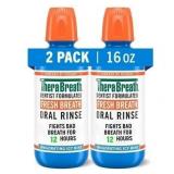 $22 TheraBreath Fresh Breath Mouthwash, Icy Mint F