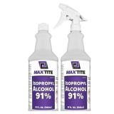$23 MaxTite 91% Isopropyl Alcohol (Half-Gallon (2