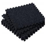 $80 SUPERJARE 0.79 Inch Gym Flooring for Home Gym,