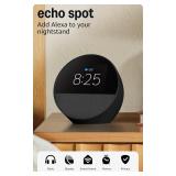 $72 Like-New Amazon Echo Spot (newest model), Grea