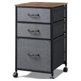 $40 DEVAISE Mobile File Cabinet, Rolling Printer S