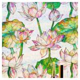 $50 Donox Window Privacy Film Static Cling, Decora