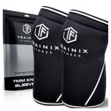 $19 7mm Neoprene Compression Knee Sleeves For Men