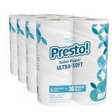 $30 Amazon Brand - Presto! 2-Ply Ultra-Soft Toilet