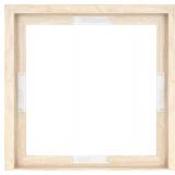 $17 MCS Canvas Float Frames 12x12 Frame, Natural W