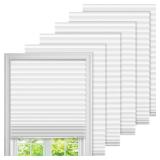$25 6 Pack Temporary Paper Blinds for Indoor Windo