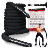 $80 Battle Ropes 50 ft Heavy Duty Battle Rope with
