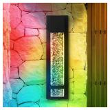 $65 ASD LED 18' Bubble Glass Wall Light Fixture, O