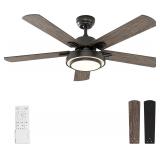 $113 warmiplanet 52 Inch Ceiling Fan with Lights a