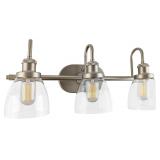 $32 Lightdot Brushed Nickel Bathroom Light Fixture