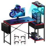 $80 Bestier Gaming Desk with Drawer, 44 Inch Small