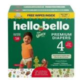 $20 Hello Bello Premium Baby Grinch Diapers Club B