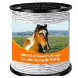 $76 Electric Fence Polywire 1000 Feet(305m) Length