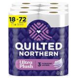 $26 Quilted Northern Ultra Plush Toilet Paper, 18