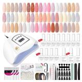 $46 Saviland 76PCS Gel Nail Polish Kit with (5X Fa