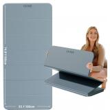 $43 Foldable Yoga Mat   Lightweight, 75'x31' Extra