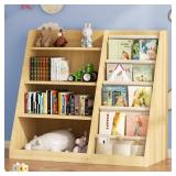 $73 Kids Bookshelf and Toy Storage Organizer, 4 Ti
