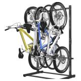 $160 WALMANN Freestanding Bike Stand for Garage, 4