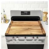 $70 Noodle Board Stove Cover with Handles for Elec