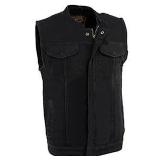 Milwaukee Leather MDM3000 Men's Black Denim  Quick