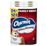 Charmin Ultra Strong Clean Touch Toilet Paper, 24