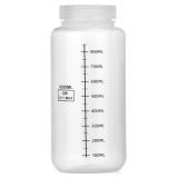 $73 32oz/1000ml Wide Mouth Plastic Bottles, Gradua