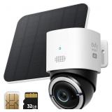 $200 eufy Security 4G LTE Cam S330, 4K Cellular So