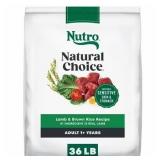 $162 Nutro Natural Choice Adult Dry Dog Food Recip