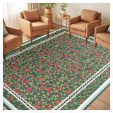 $60 Area Rugs 5'x7' Washable for Living Room, Low