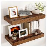 $75 Venusmiles Floating Shelves for Wall, 24 Inch