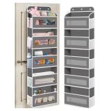 $17 Over The Door Organizer, 5 Shelves Closet Door