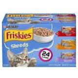 $27 (24 Pack) Friskies Gravy Wet Cat Food Variety