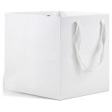 $36 HUAPRINT Large White Paper Gift Bags with Hand