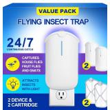 $30 2 Flying Insect Traps & 2 Cartridges - Compati