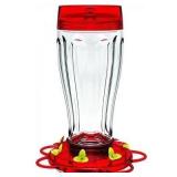 $35 More Birds Big Gulp Glass Hummingbird Feeder -