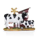 $50 Polyresin Cow and Calf Decor