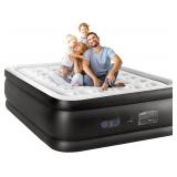 $71 Sweetcrispy Queen Air Mattress - 18' Inflatabl