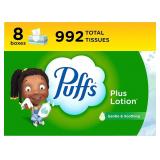 $13 Puffs Plus Lotion Facial Tissues, 8 Family Box