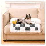 $52 FUNNY FUZZY Pet Couch Covers for Sofa, Small D