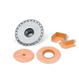 $85 Schluter Systems Kerdi-Drain Flange 2-in PVC