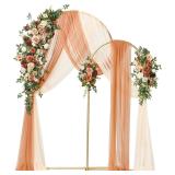 $278 Ling's moment Wedding Arch Backdrop Stand wit