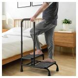 $70 Step Stool with Handle, Non Slip Platform and