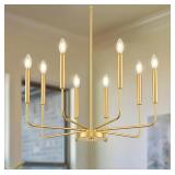 $75 Modern Gold Chandelier Ceiling Light for Dinin