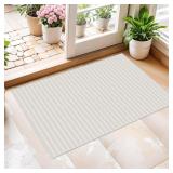 $13 Enkor Entryway 2x3 Area Rug, Washable Non Slip