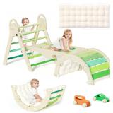 $150 ElegantCrafts Pikler Triangle Set with Cushio